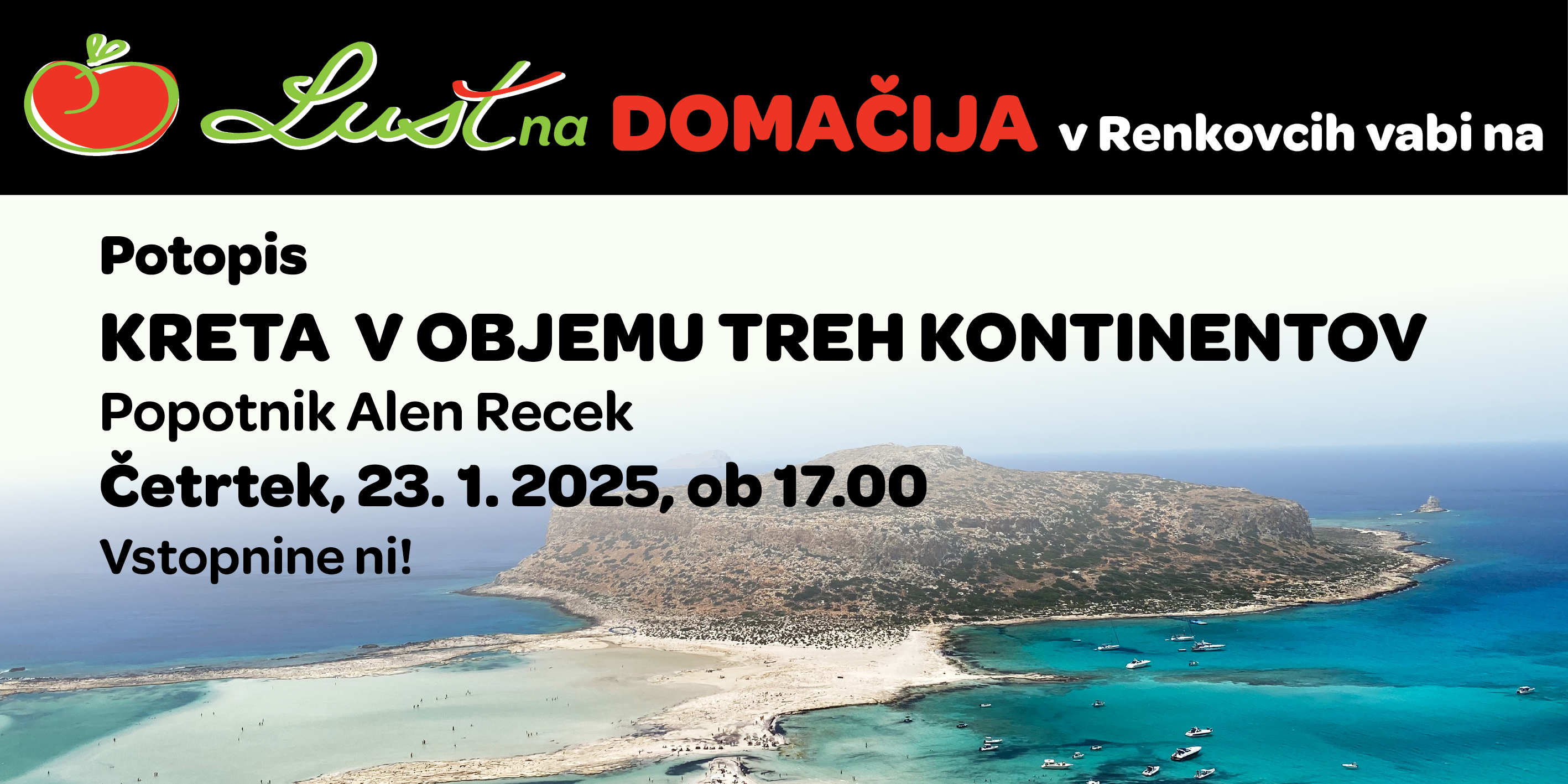 Lustna domačija_Kreta_dogodek FB